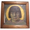 Tableau "Portrait" signé OLSOMMER