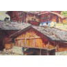 Tableau \"Gemmi à Loêche-les-Bains\" signé MUSSLER