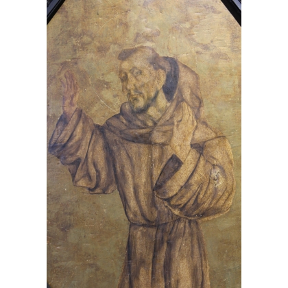 Tableau \"Saint Paul\" avec cadre octogonal