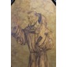 Tableau \"Saint Paul\" avec cadre octogonal