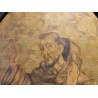 Tableau \"Saint Paul\" avec cadre octogonal