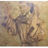 Tableau \"Saint Paul\" avec cadre octogonal