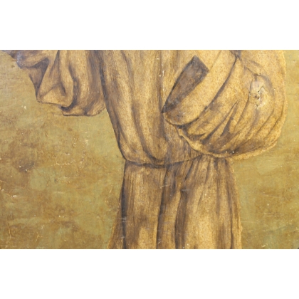 Tableau \"Saint Paul\" avec cadre octogonal