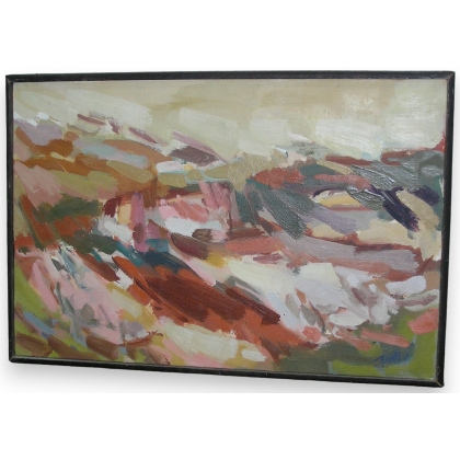 Tableau \"Paysage\", signé ROISEUX