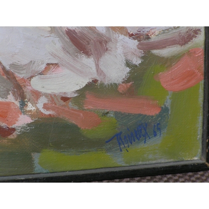 Paintings | Painting entitled ‘Landscape’, signed ROISEUX Moinat SA  – Antiques and home décor