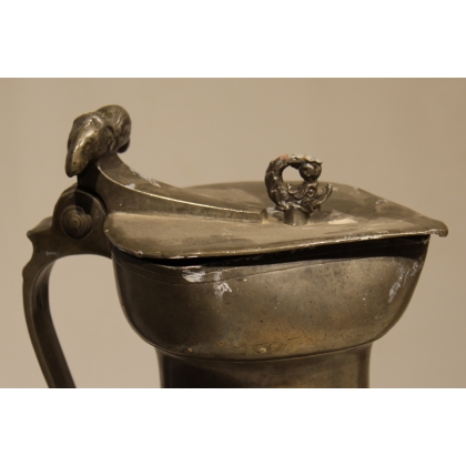 A Valaisan bell made of pewter