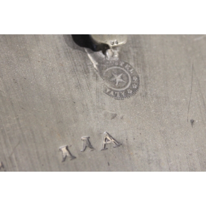 A Valaisan bell made of pewter