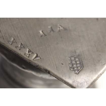 A Valaisan bell made of pewter