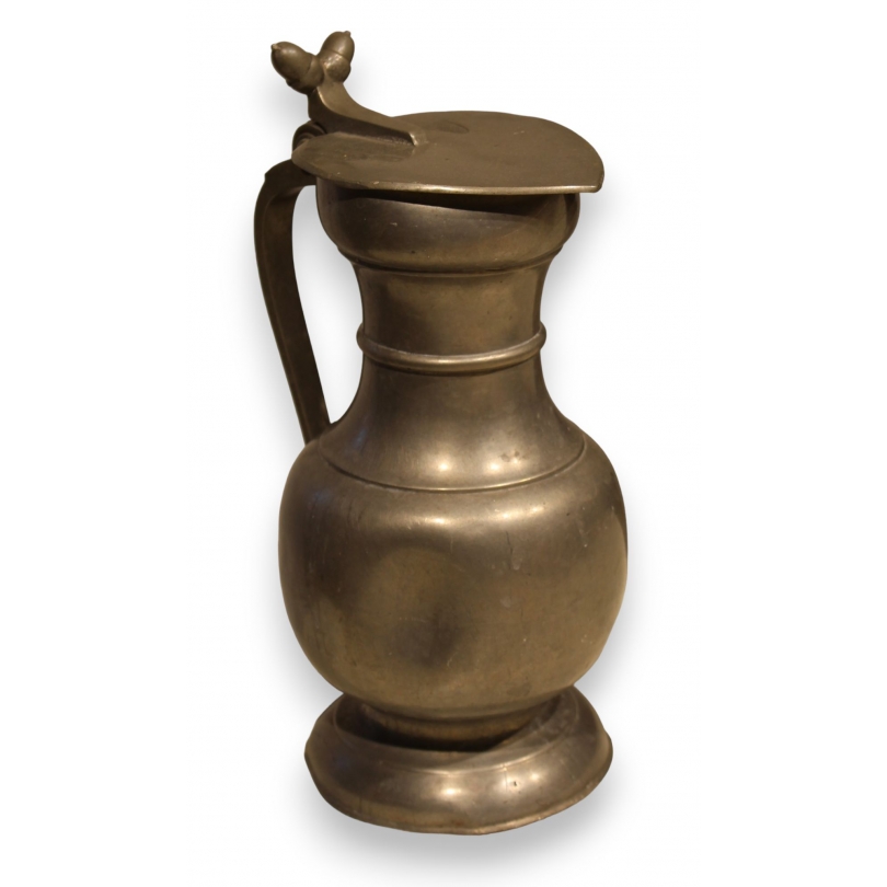 A Valaisan bell made of pewter