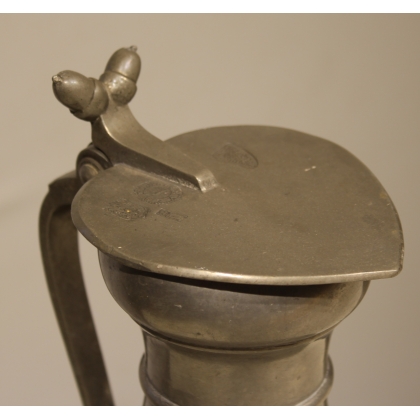 A Valaisan bell made of pewter