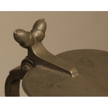 A Valaisan bell made of pewter