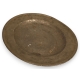 Plat rond en étain