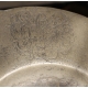 Plat rond en étain armoiries DE WERRA