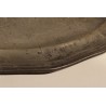 Oval pewter dish