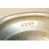 ALDT round pewter dish