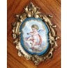 Bonheur du jour Napoléon III avec porcelaine