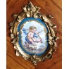 Bonheur du jour Napoléon III avec porcelaine