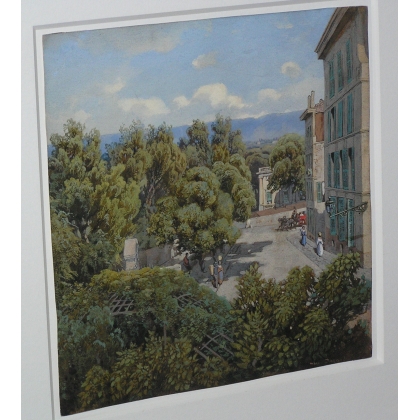 Gouache, unframed.  at Moinat SA  – Antiques and decorative items –  Gouaches, watercolours, pastels