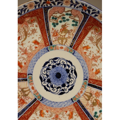 Plat en porcelaine Imari