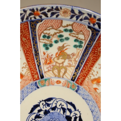 Plat en porcelaine Imari