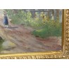 Paintings | Painting entitled ‘Landscape’, signed. Moinat SA  – Antiques and home décor