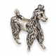 Chien Coquer en argent 800