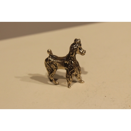 Chien Coquer en argent 800