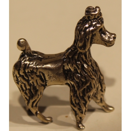Chien Coquer en argent 800