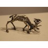 Caribou en argent 800
