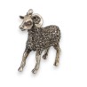 Mouflon en argent 800