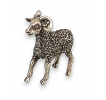 Mouflon en argent 800