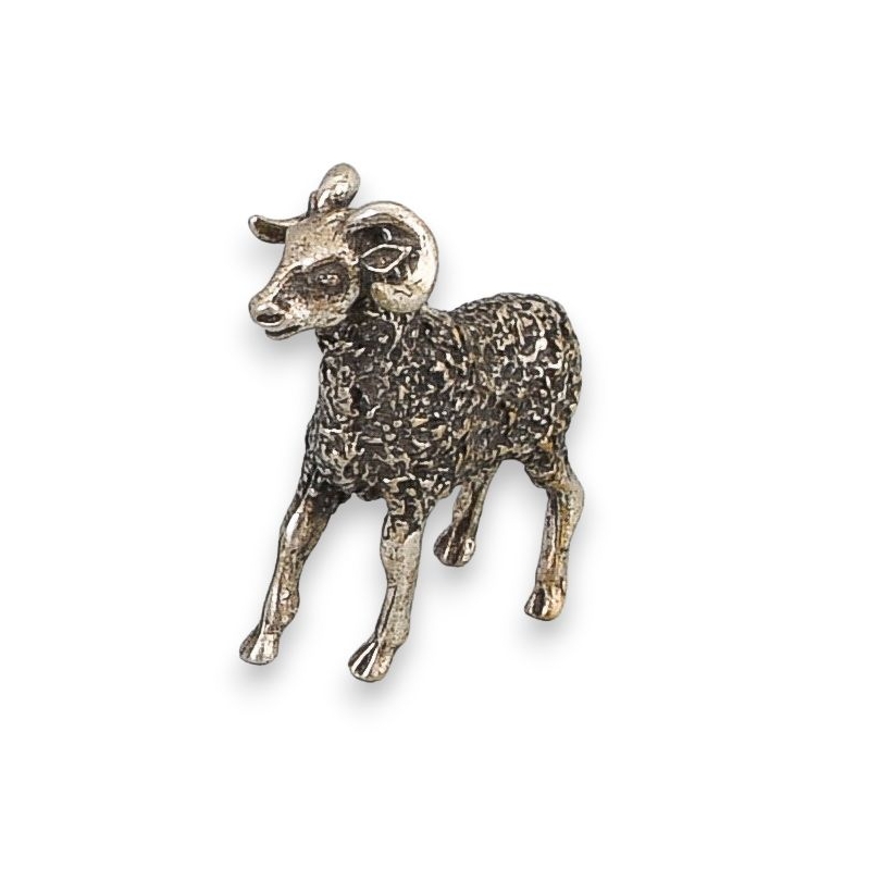 Mouflon en argent 800