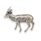 Gazelle en argent