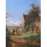 Paintings | Painting entitled ‘Landscape’, signed. Moinat SA  – Antiques and home décor