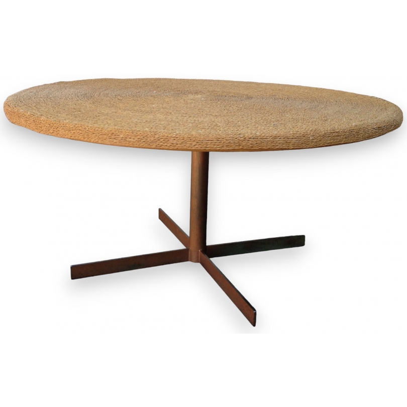  Table ronde par BARBEY. sur  Moinat SA  - Antiquités décoration