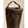 Leather fire bucket dated 1782