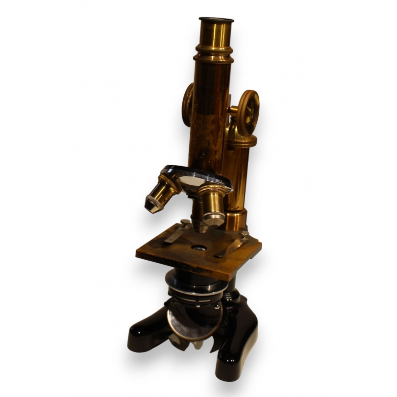 Microscope marqué E. Leitz, Wetzlar, Nr.118863