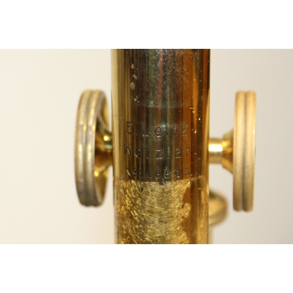 Microscope marqué E. Leitz, Wetzlar, Nr.118863