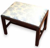 Tabouret en acajou