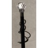 Long shoehorn, ‘Swarovski Crystal Ball’, silver