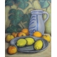 Tableau "Nature morte aux citrons" signé LEGAST 74