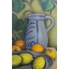 Tableau \"Nature morte aux citrons\" signé LEGAST 74