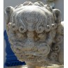 White marble ‘Chien de Fô’ sculpture by Moinat SA – Antiques and decorative items