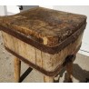 Billot de boucher vintage