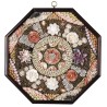 Tableau de coquillages octogonal