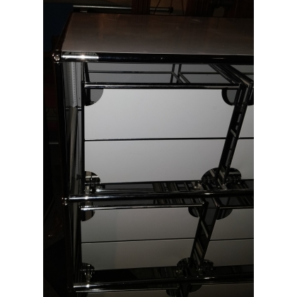 Commode USM blanche à 12 tiroirs