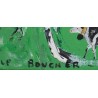 Tableau \"Poya\" signé LE BOUCHER CORPAATO