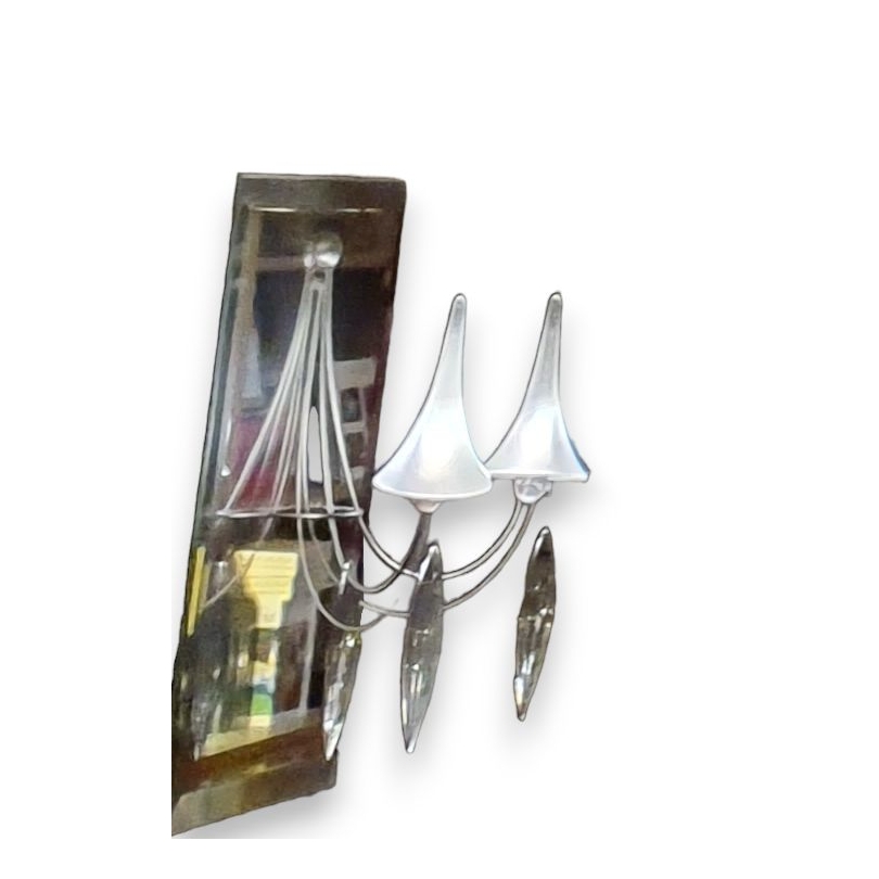 BACCARAT ‘Plume’ wall light with 2 lights