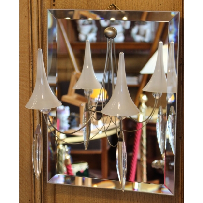 BACCARAT ‘Plume’ wall light with 2 lights