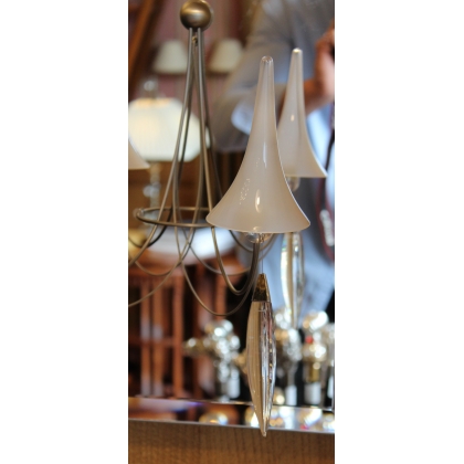 BACCARAT ‘Plume’ wall light with 2 lights
